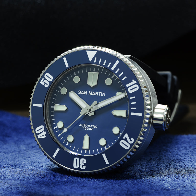 reloj mecanico de buceo