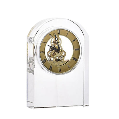 Reloj de cristal Adorno mecánico Decoración suave