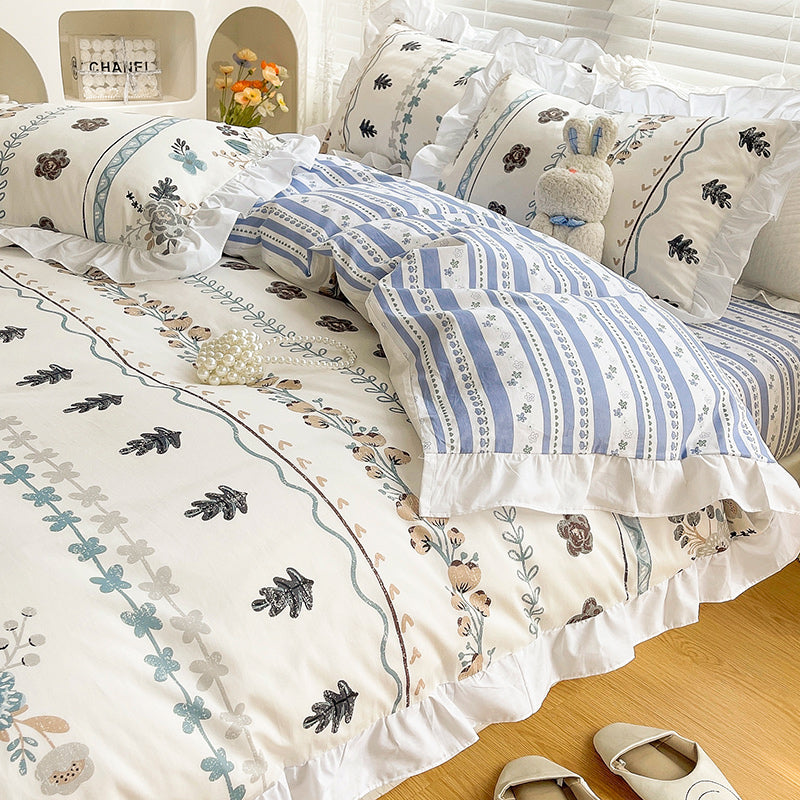 Fashion Cotton Quilt Cover Dormitory Bed