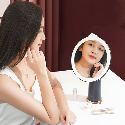 Intelligent Voice Makeup Mirror Table Type Desktop Mirror With Led Lights