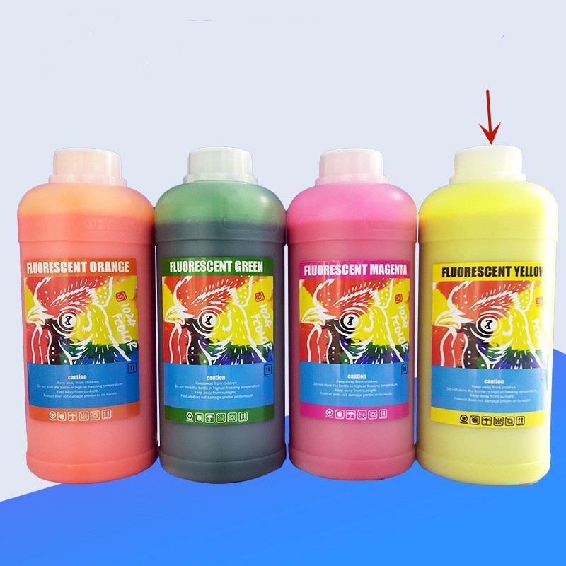 Sublimation d'encre fluorescente de peinture chaude offset de film PET