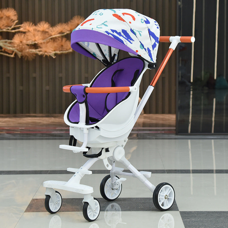 Chariot portable pour bébé élégant et personnalisé