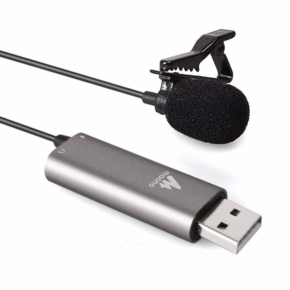 microphone-cravate à condensateur USB