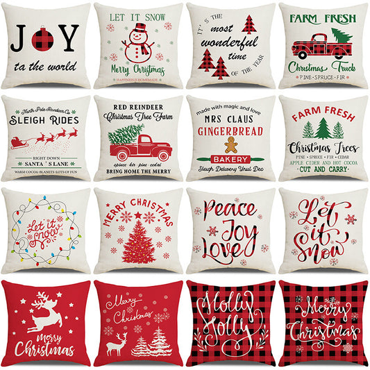 Home Christmas Series Sofa Cushion Seat Cover