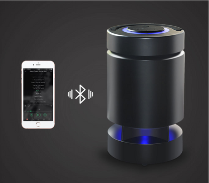 Portable night light speaker