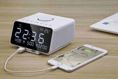 Wireless alarm clock speaker