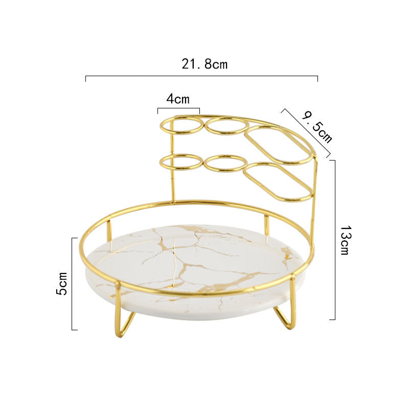 Caja de almacenamiento para mesa de lavado de cosméticos.