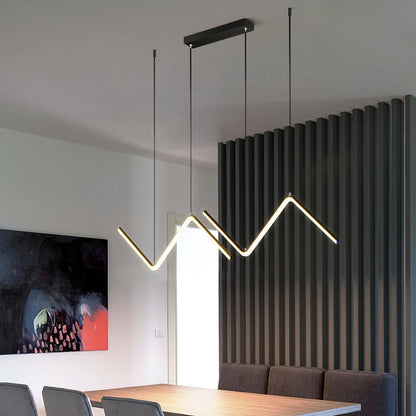 Lámpara LED de diseño minimalista para sala de estar, dormitorio, cocina, arte creativo, accesorios de iluminación de suspensión de pared 