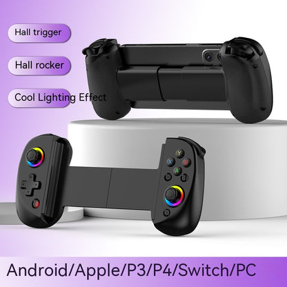 Manette de jeu Bluetooth à bascule pour tablette extensible D8