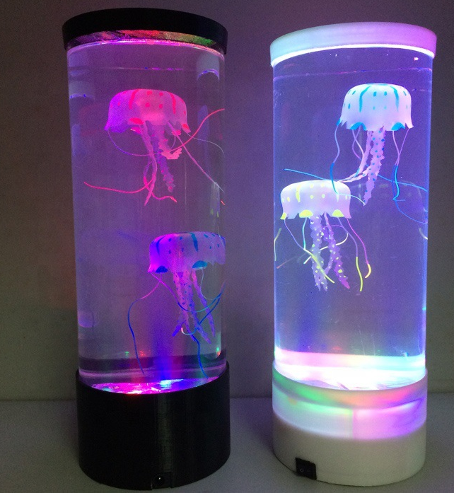 Lampe LED pour aquarium à méduses, veilleuse alimentée par USB