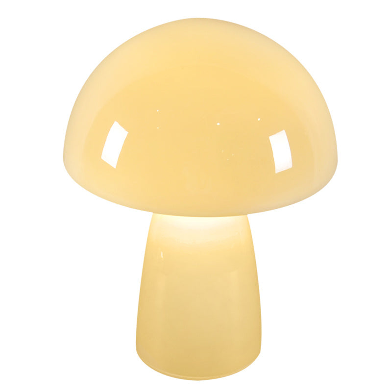 Lampe champignon à Induction tactile, technologie noire, Style nordique créatif, lampe champignon pour enfants, lampe de Table de chevet pour chambre à coucher