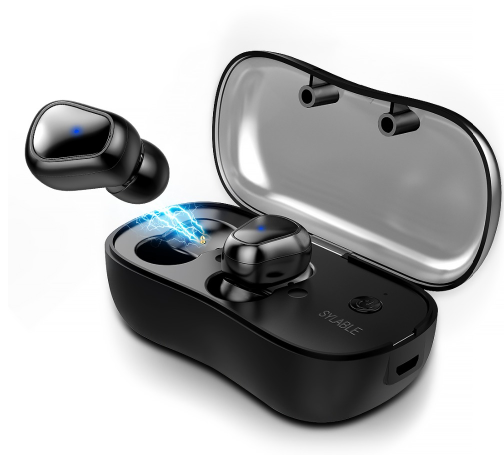 5.0 Binaural Real Wireless Mini Stealth Air Estéreo separado TWS Auriculares deportivos In-Ear Bluetooth 5.0