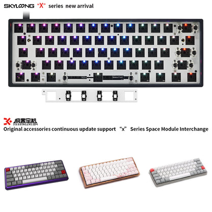 Kit de teclado mecánico de modo dual