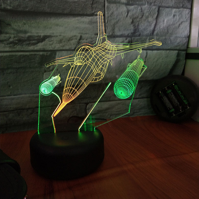 Lampe 3D F-16