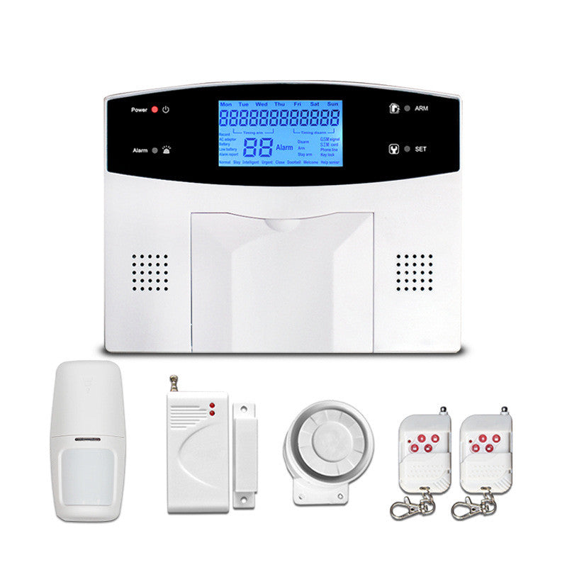 Dual network anti-theft alarm host