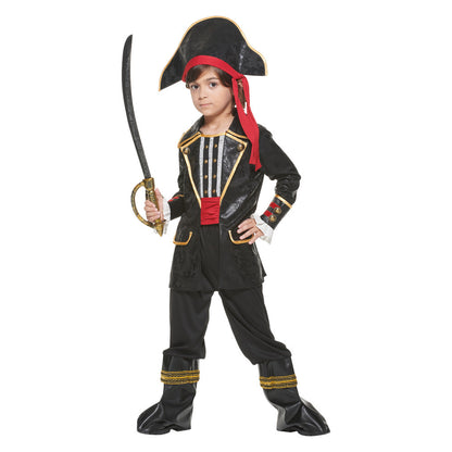 Ropa de cosplay de piratas para niños para Halloween y carnaval