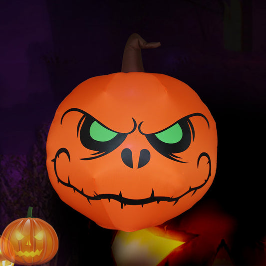 Modelo inflable de calabaza de Halloween