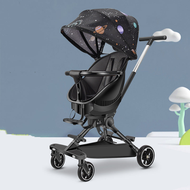 Chariot portable pour bébé élégant et personnalisé