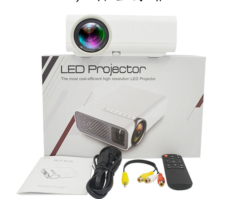 Projecteur portable mini hd 1080P pour usage domestique 