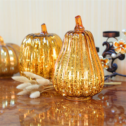 Halloween Ghost Festival Decoration Ornaments Led Glowing Pumpkin Lantern