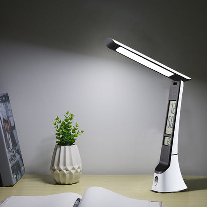 Rechargeable folding perpetual calendar table lamp