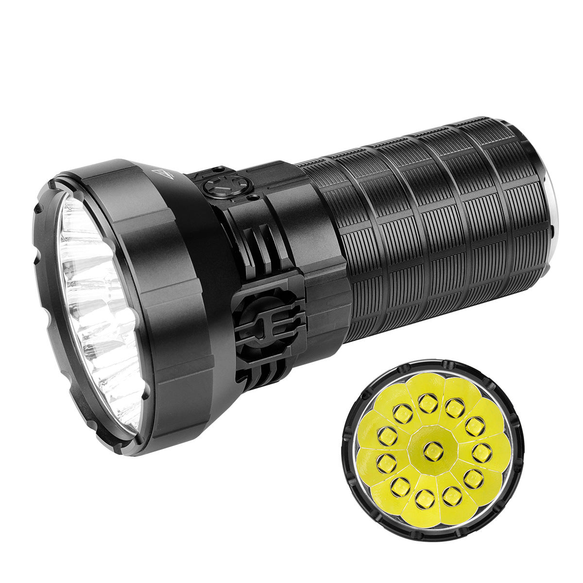 New MS12mini 65000 Lumens Bright Outdoor Flashlight