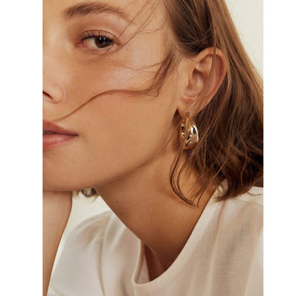 INS Cold Temperament Simple Style Earrings