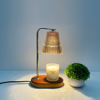 Lampe à cire fondante à parfum romantique, bougie de luxe