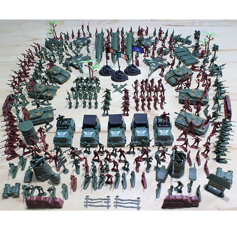 War Soldier Military Legion Model Set Plastic Sand Table Toy Corps