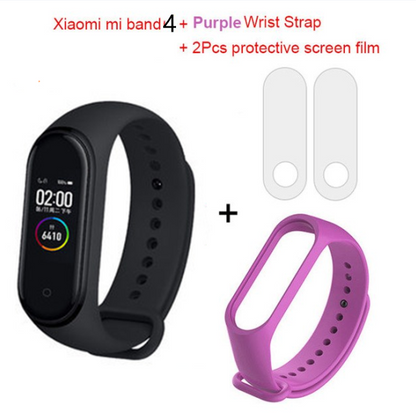 Versión Global Xiaomi mi band 3 Fitness Tracker pulsera inteligente 0,78 pantalla táctil OLED 50M impermeable miband 3 Xiomi band 3