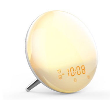 Simulation Nature Sounds Sleeping Light Alarm Clock