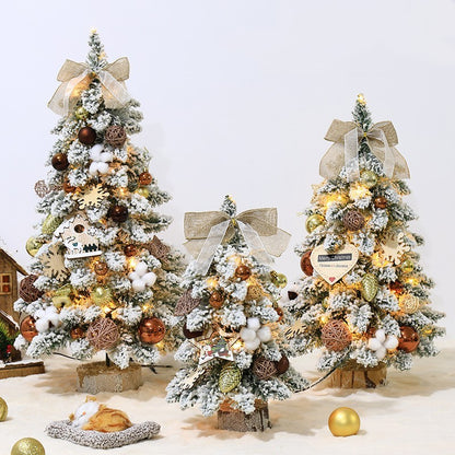 Décorations de sapin de Noël pointues en PVC de petite taille et de taille mini