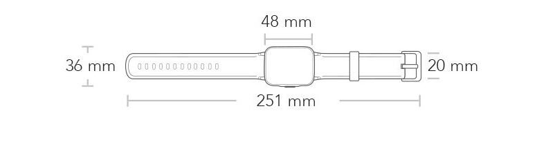 Pulsera inteligente resistente al agua