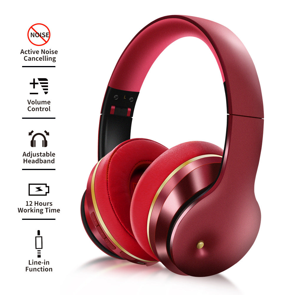 ANC noise-cancelling Bluetooth headset