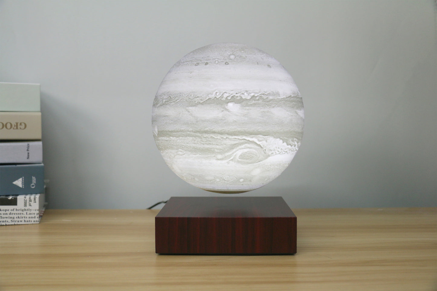 Levitating Earth Jupiter Lamp Magnetic Floating LED Night Light