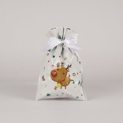 Home Fashion Simple Drawstring Christmas Gift Bag Suit