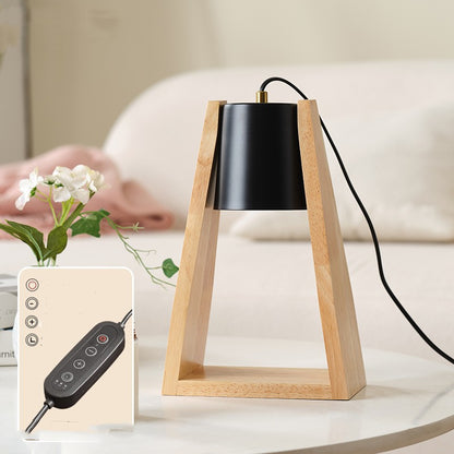 Japanese-style Wood Melting Candle Dimmable Night Light