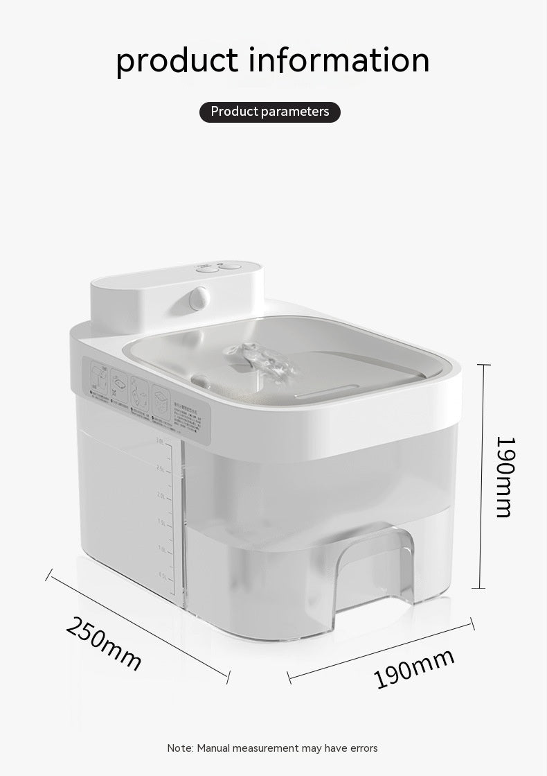 Fuente de agua Filtración de agua de circuito automático Productos relacionados con gatos