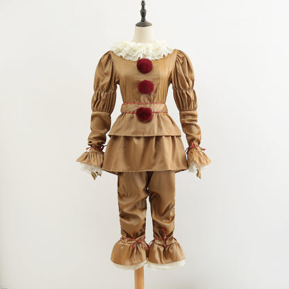 Costume d'Halloween de Clown Pennywise Cosplay de Clown Return Ghost