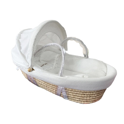 Basket Portable Straw Woven Portable