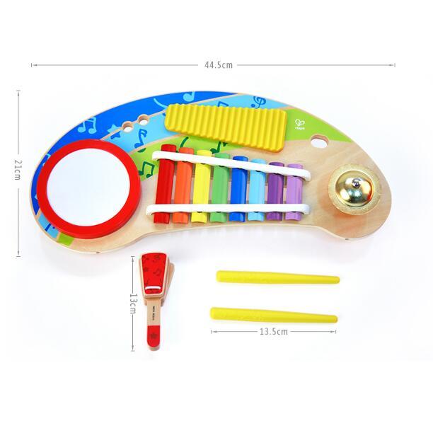 Five-in-one Dynamic Band Knocking On The Piano Table Children's Educational Music Toys