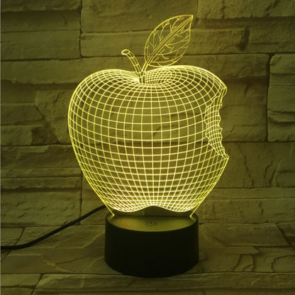 3D Fruit Colorful Night Light