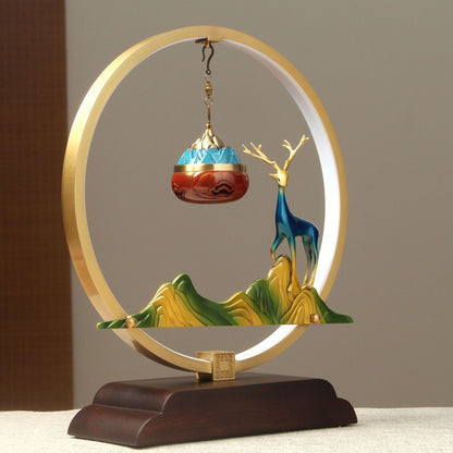 Creative Home Incense All The Way With Pure Copper Hanging Incense Burner