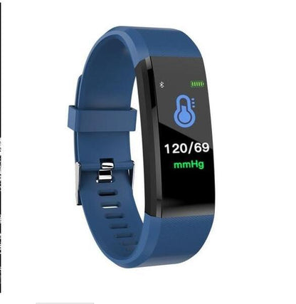 Pulsera inteligente con pulsera Bluetooth Monitor de ritmo cardíaco reloj actividad Fitness Tracker