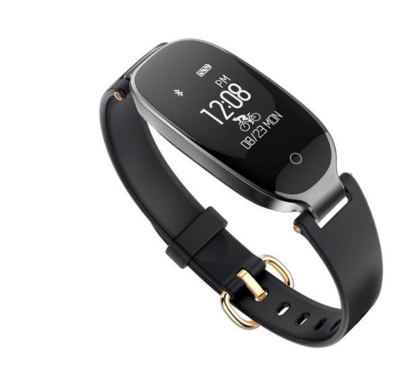 Bracelet intelligent avec moniteur de fréquence cardiaque, Smartband Fitness