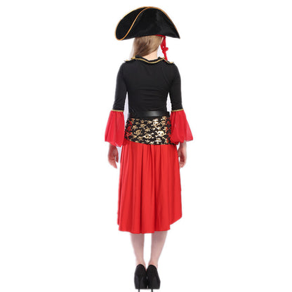 Costume d'Halloween nouveau costume de pirate femme