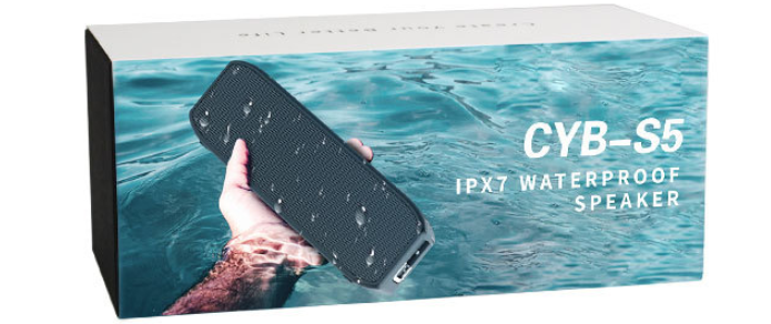 New wireless waterproof bluetooth speaker