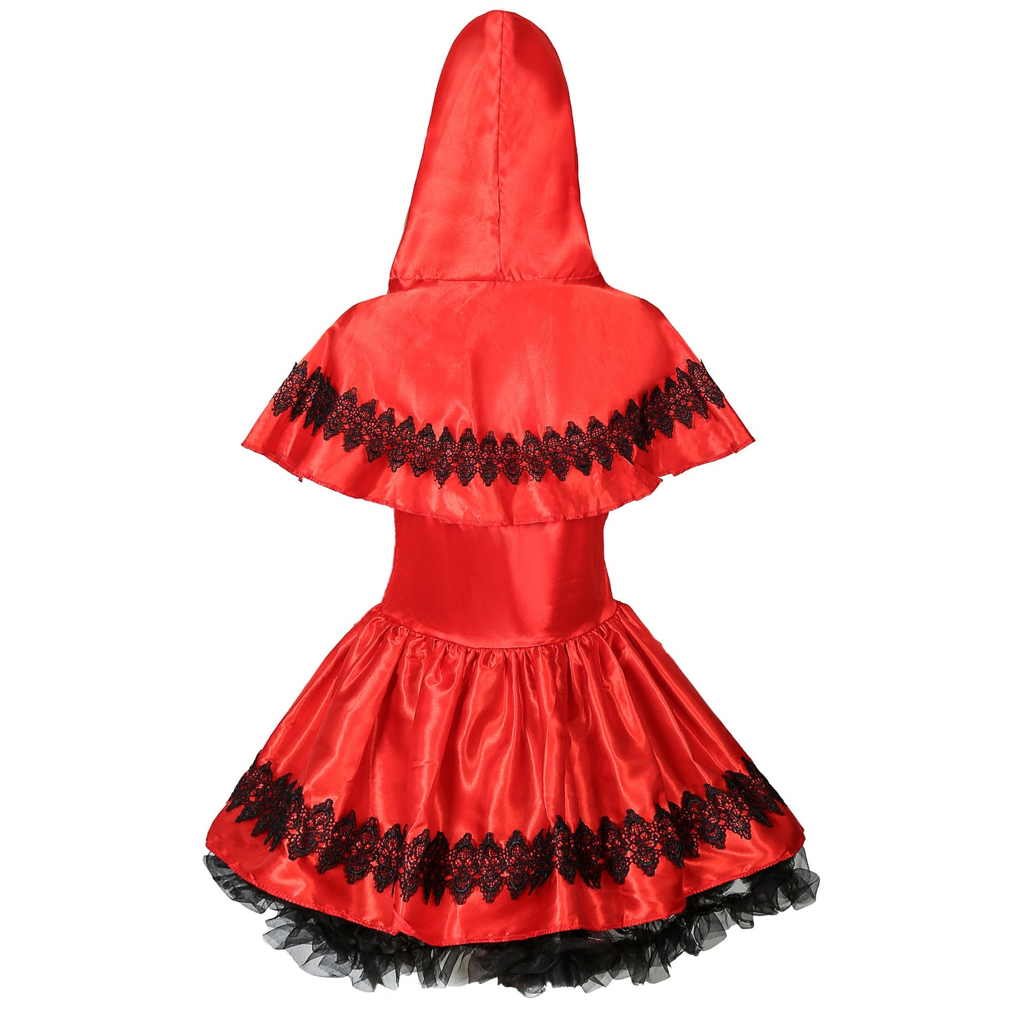 Costume d'Halloween Costume de Cosplay du Petit Chaperon Rouge