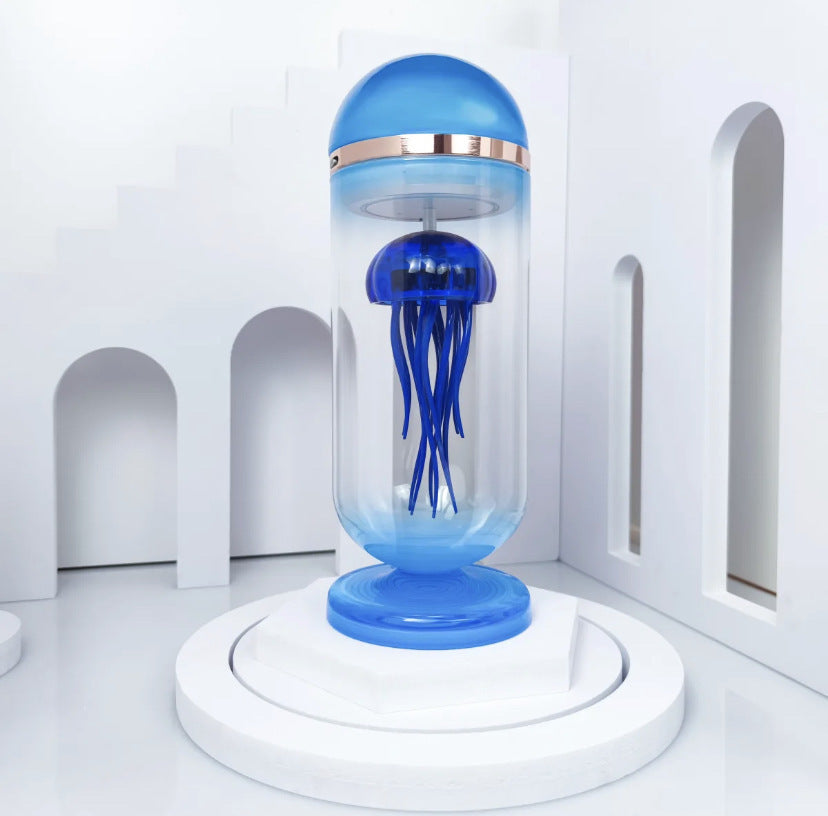 Mechanical Jellyfish Dance Creative Decoration Metal Dynamic Technology Tide Play Desktop