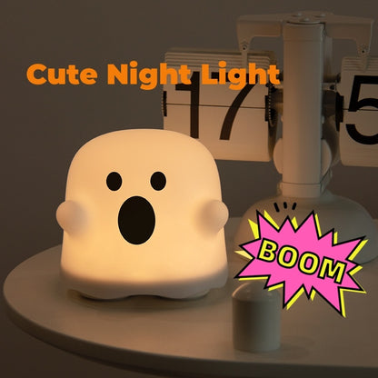 Décoration d'intérieur en silicone veilleuse lampe de table de chevet LED lampe à capteur tactile pour filles chambres salon décoration enfants cadeau d'anniversaire décorations d'Halloween